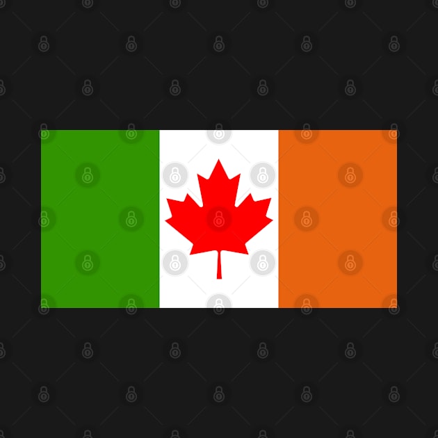 Irish Canadian Flag by POD Creations