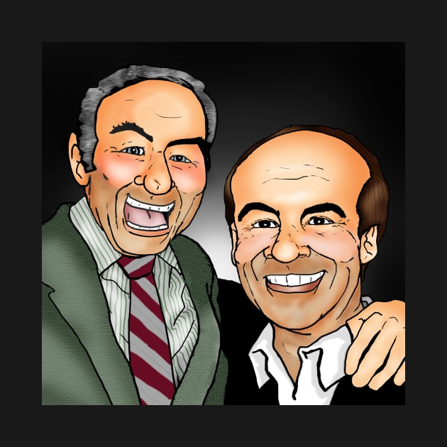 Tim Conway and Harvey Korman Caricature by tooner96