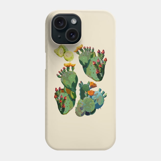 Nopalitos Pack! Phone Case by emiliapapaya