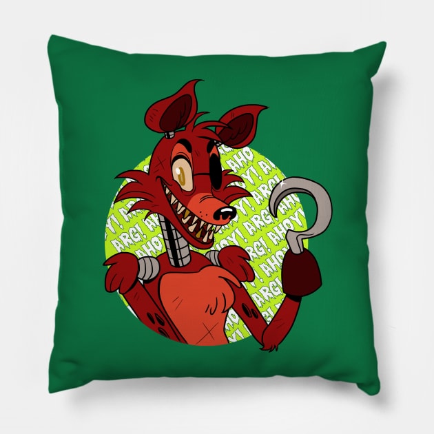 Foxy Pillow by savodraws