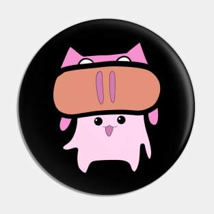 The pig monster hat Pin