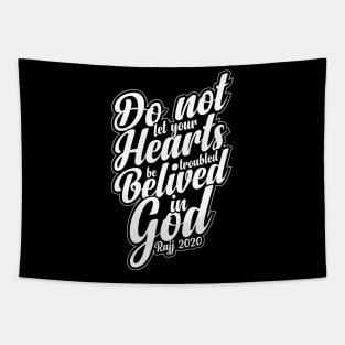 Believe in god Tapestry