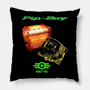 Pip Boy promo tee Pillow