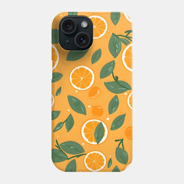 Orange is all around Phone Case by StudioThink