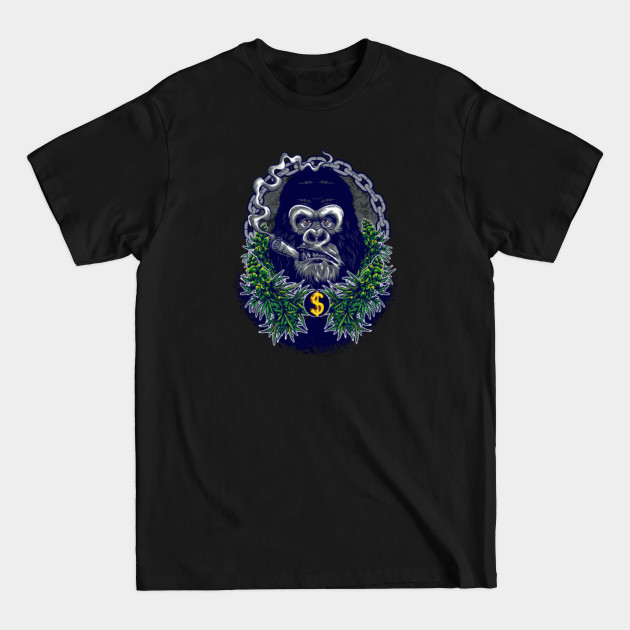 Discover Gorilla face - Gorilla - T-Shirt