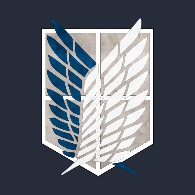 Attack On Titan: Survey Corps logo - Anime - Hoodie | TeePublic