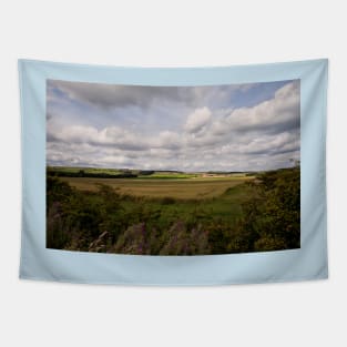 The rolling hills of Northumberland Tapestry