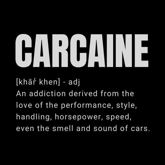 CARCAINE Definition by 30.Dec