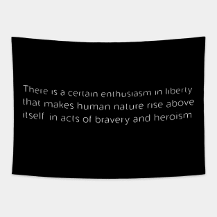 bravery and heroism Tapestry