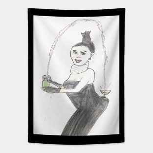 Kim Kardashian Art Tapestry