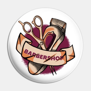 BARBERSHOP Pin