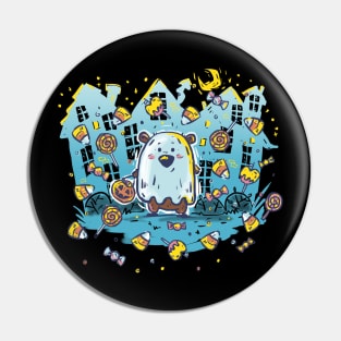 Boo Bear Pin