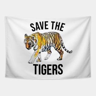 Save the Tigers Tapestry