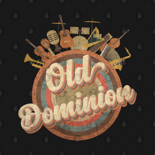 Music Tour Vintage Retro // Old Dominion by kumurkumur