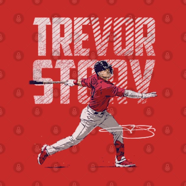 Trevor Story Boston Bold by Jesse Gorrell