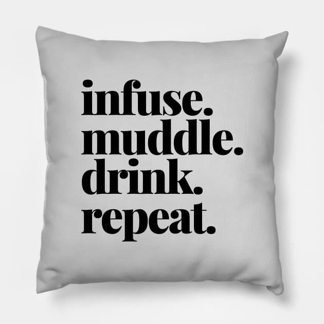 Repeat Pillow by Feastinthyme