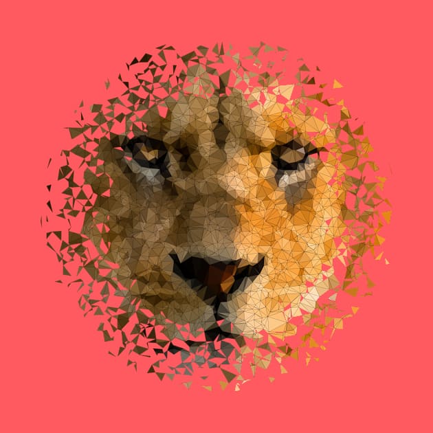 Low Poly Lion by TRIME