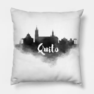 Quito watercolor Pillow