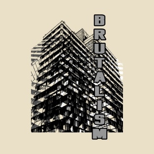 Brutalism Building T-Shirt