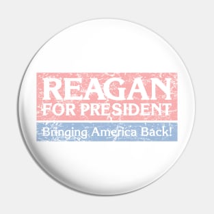 Reagan for President Pin