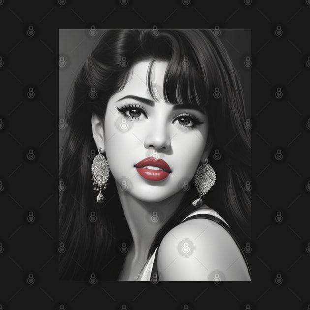 Womens Music Gift Love - Selena quintanilla by Moulezitouna