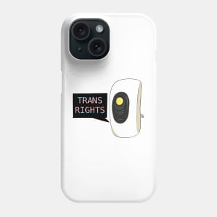 Trans Rights GLaDOS! Phone Case