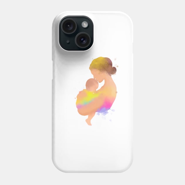 baby and mom collection Phone Case by EverydayNH