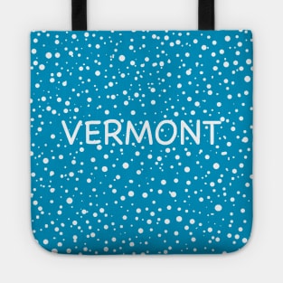 Vermont Big Snow Flurry Tote