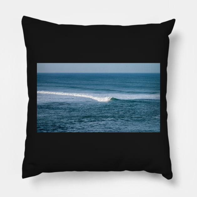 Atlantic ocean, Portugal Pillow by homydesign