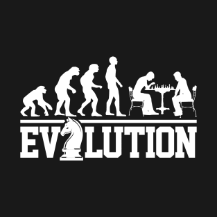 Evolution of a Chess Player T-Shirt