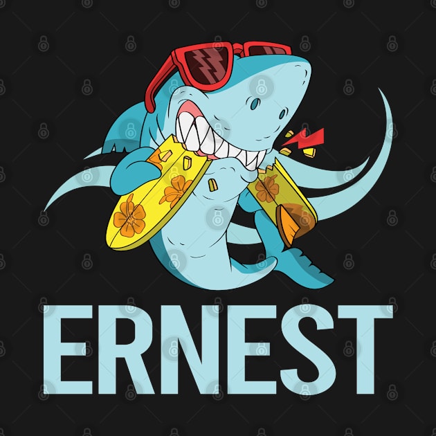 Funny Shark - Ernest Name by Atlas Skate