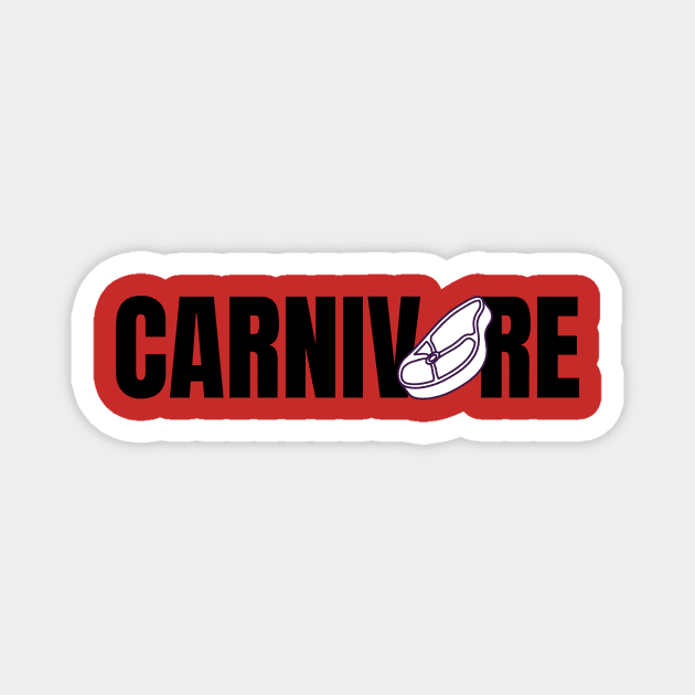 Carnivore Magnet by Fun Stuff on Shirts