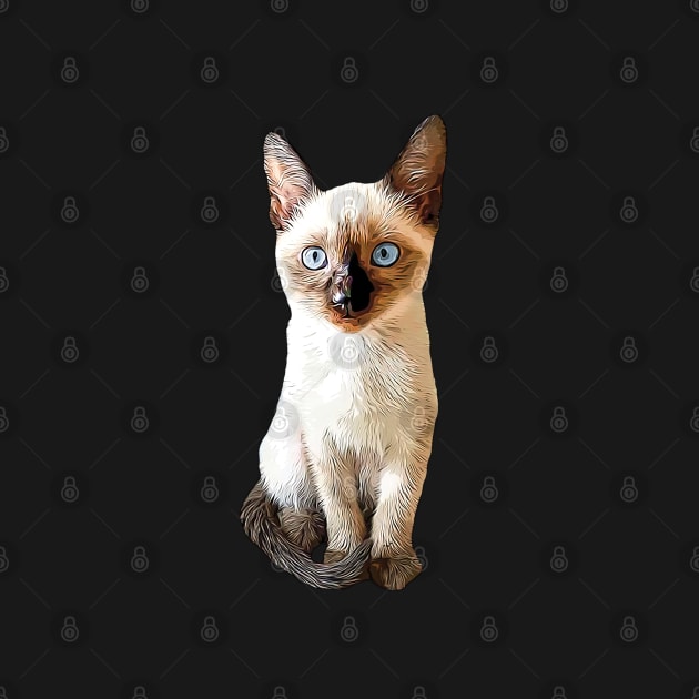 Siamese Kitten Gorgeous cat by ElegantCat