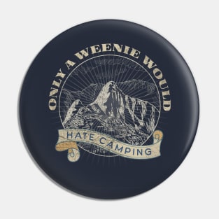 I Love Camping Pin