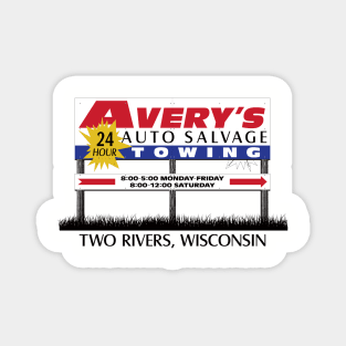 Steven Avery Auto Salvage - Making a Murderer Magnet