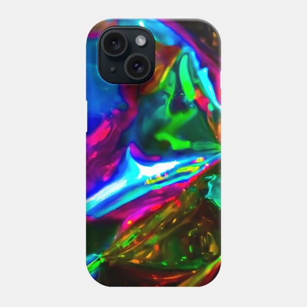 Neon Jelly Folds Phone Case by wildjellybeans