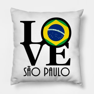 LOVE São Paulo Brazil Pillow