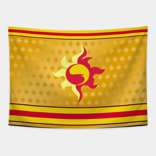 My little Pony - Sunset Shimmer Cutie Mark V4 Tapestry by ariados4711