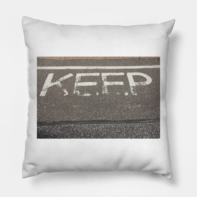 K E E P the FAITH Pillow by mister-john