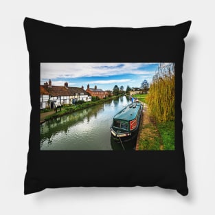 November Afternoon at Hungerford Wharf Pillow