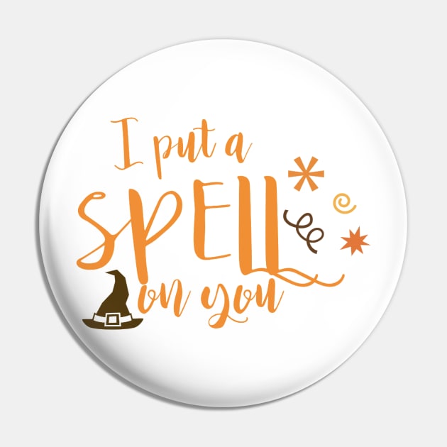 I put a spell on you Pin by Philharmagicalshop