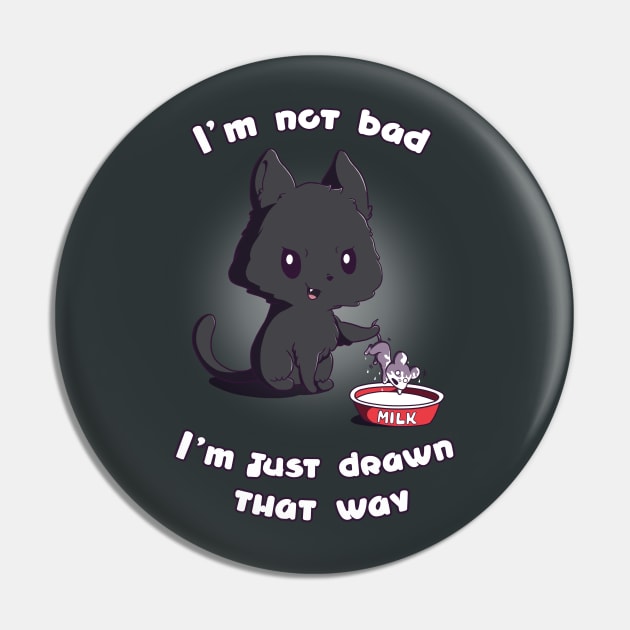 Bad cat Pin by QuirkyMix