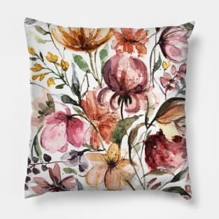 Loose florals Pillow