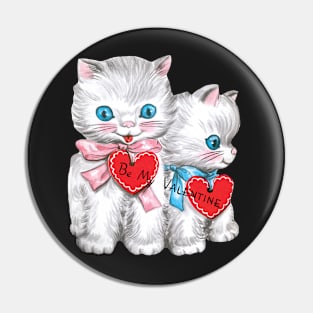 Valentine Cats Pin