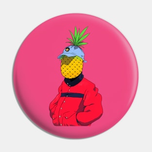 Pineapple Head Pin