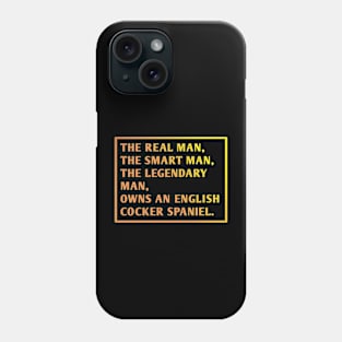 English cocker Spaniel Phone Case