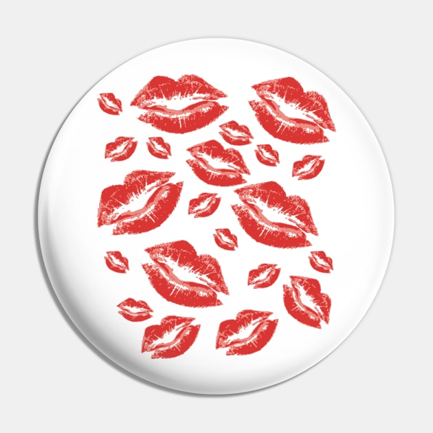 Cover Me In Kisses Playful Red Lipstick Flirtatious Fun Pin by taiche