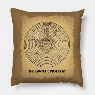 The Earth is not Flat Pillow