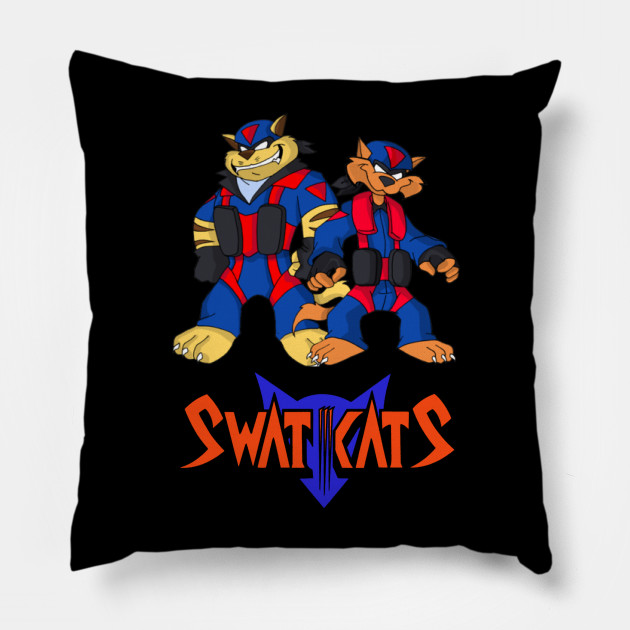 Swat Kats - Cartoon - Pillow | TeePublic Swat Kats - Cartoon - Pillow | TeePublic