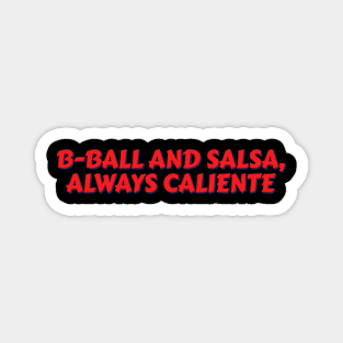 Caliente Basketball Magnet